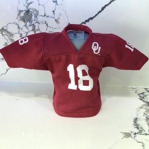 Oklahoma Sooners 6.5" Mini Football Jersey OU